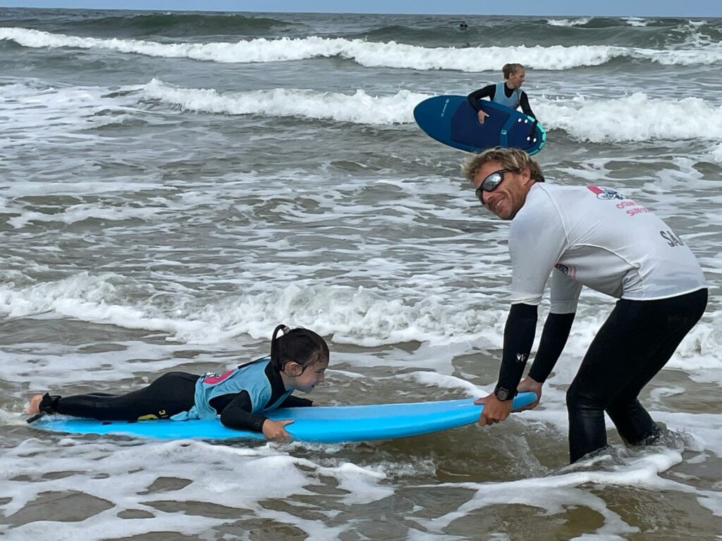 cours de surf enfants
